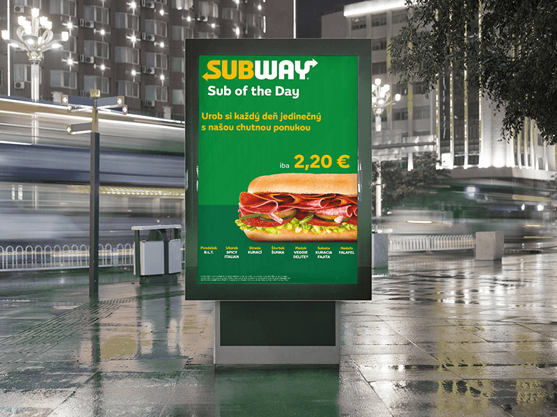 Subway SOTD - outdoor